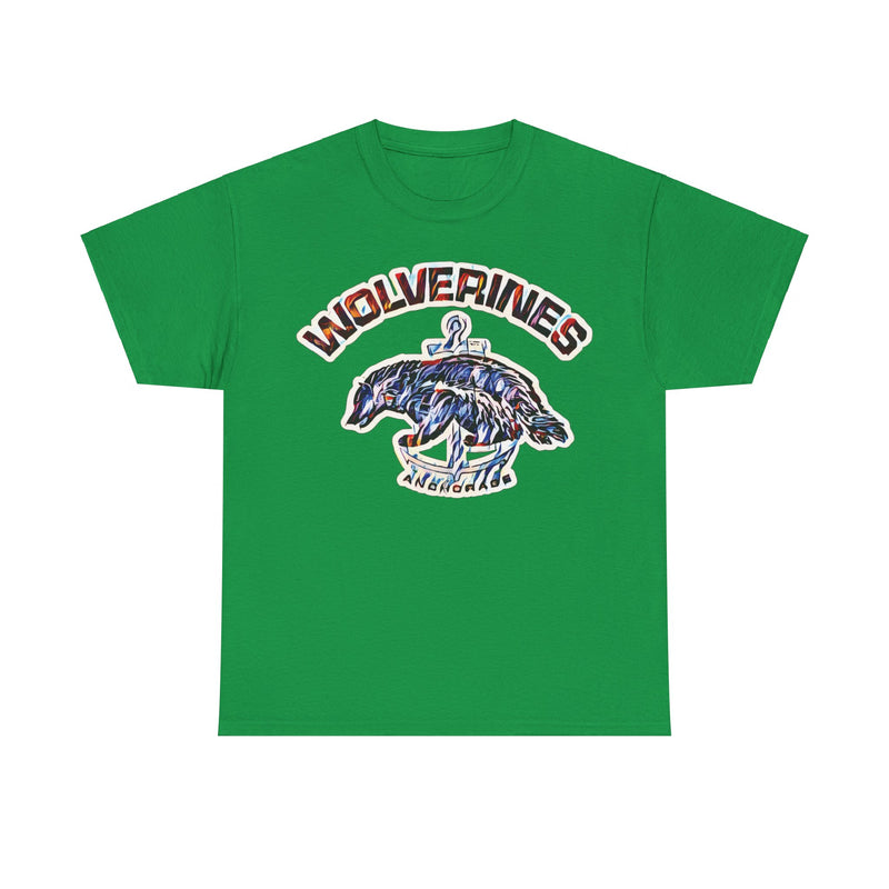 Load image into Gallery viewer, Anchorage Wolverines Alaska Hockey T-shirt
