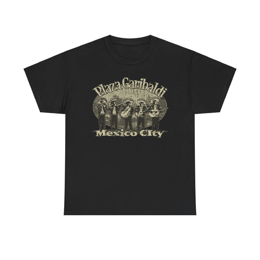 Plaza Garibaldi Mexico City Marriachi Music T-shirt