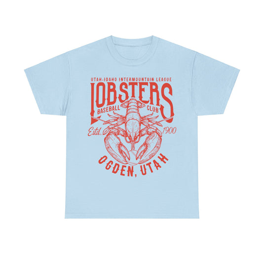 Ogden Lobsters Est 1900 Utah Baseball Team T-shirt