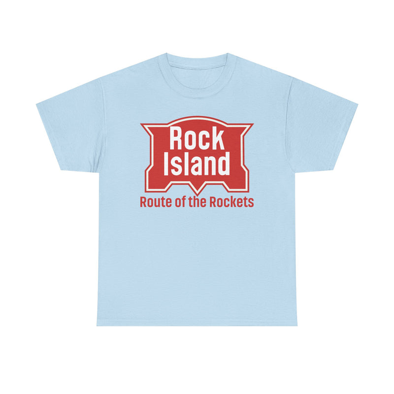 Load image into Gallery viewer, Rock Island Route of Rockets Vintage Railroad Logo T-Shirt
