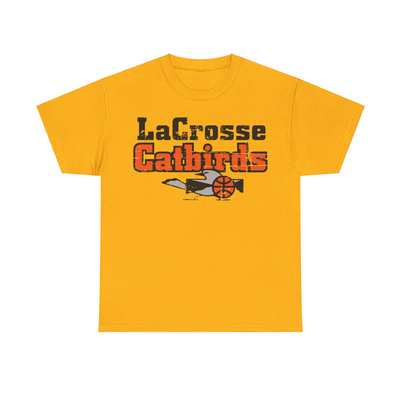 Load image into Gallery viewer, La Crosse Catbirds Wisconsin Basketball Team T-shirt
