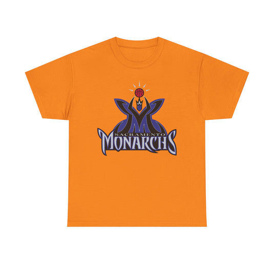 Sacramento Monarchs California 1997-2009 Womens Basketball T-shirt