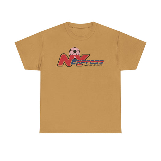 New York Express Major Indoor Soccer League 1986-1987 T-shirt