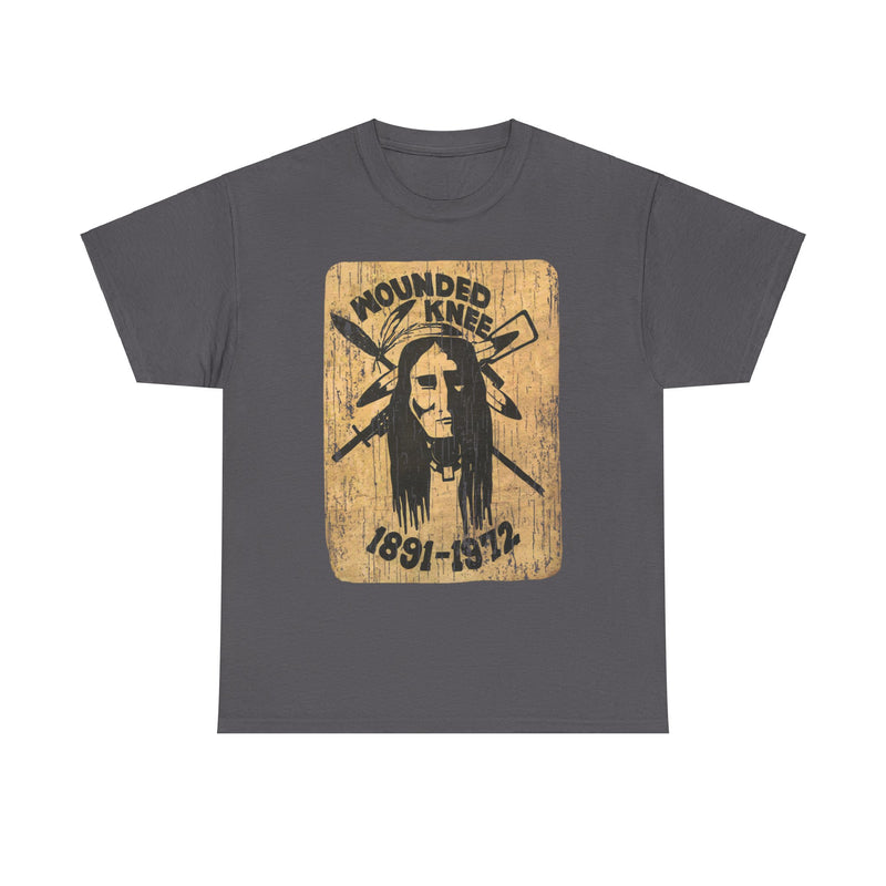 Load image into Gallery viewer, Wounded Knee 1891 - 1972 American Political T-shirt
