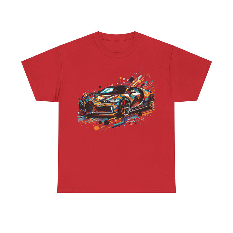 Load image into Gallery viewer, Bugatti Chiron Color Splash Car T-shirt
