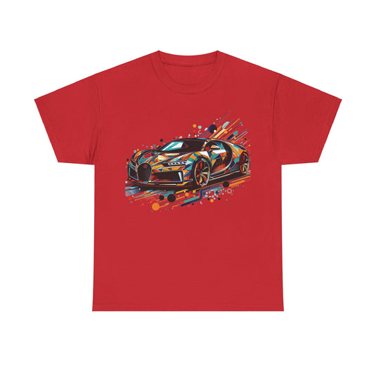 Bugatti Chiron Color Splash Car T-shirt