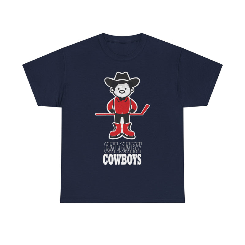 Load image into Gallery viewer, Calgary Cowboys Logo Canada Hockey Team T-shirt
