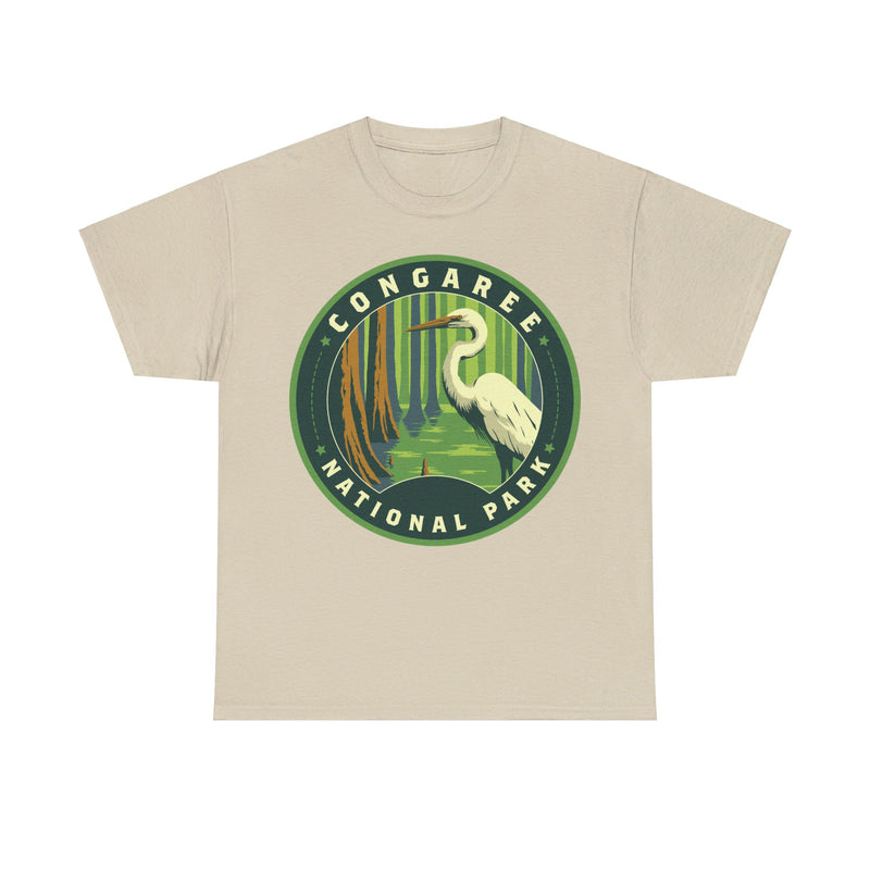 Load image into Gallery viewer, Congaree National Park South Carolina Round Logo T-shirt
