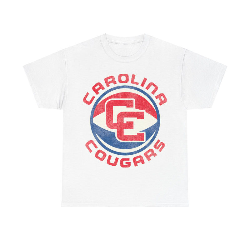 Load image into Gallery viewer, Carolina Cougars CC Logo Basketball Nostalgic Retro T-shirt
