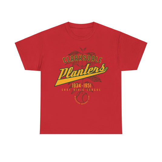 Clarksdale Planters Est 1934 Mississippi Baseball T-shirt