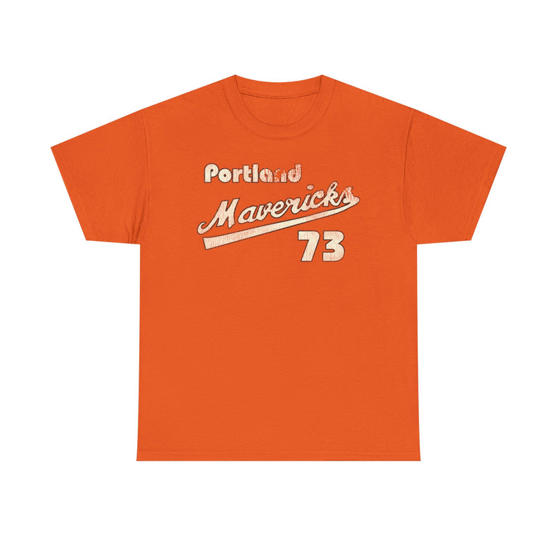 Load image into Gallery viewer, Portland Mavericks Distressed Logo Oregon Baseball T-shirt
