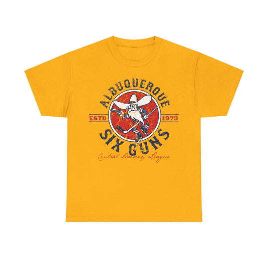 Albuquerque Six Guns New Mexico Hockey T-shirt