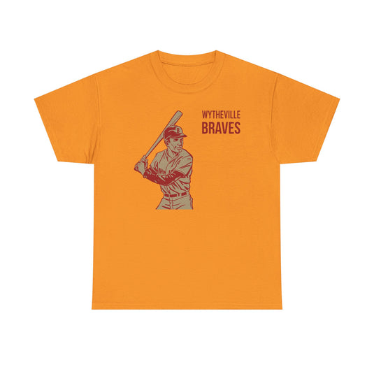 Wytheville Virginia Braves Appalachian League 1971-1973 Baseball T-shirt