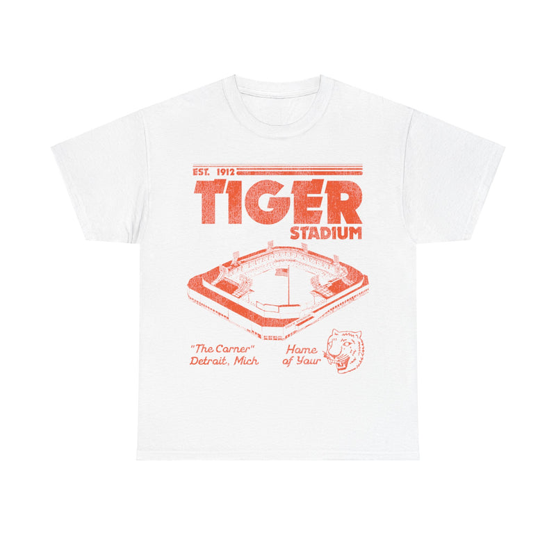 Load image into Gallery viewer, Tiger Stadium Park Detroit Michigan T-shirt
