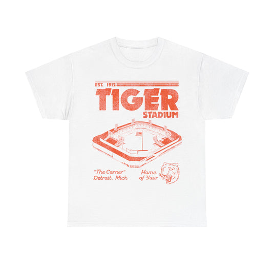 Tiger Stadium Park Detroit Michigan T-shirt