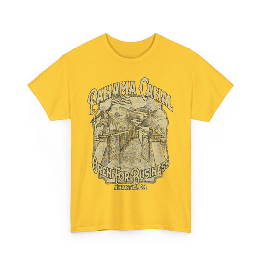Panama Canal Open For Business 1914 Advertising T-shirt