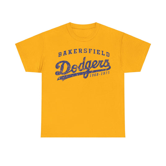 Bakersfield Dodgers Est 1968 California Baseball Team T-shirt