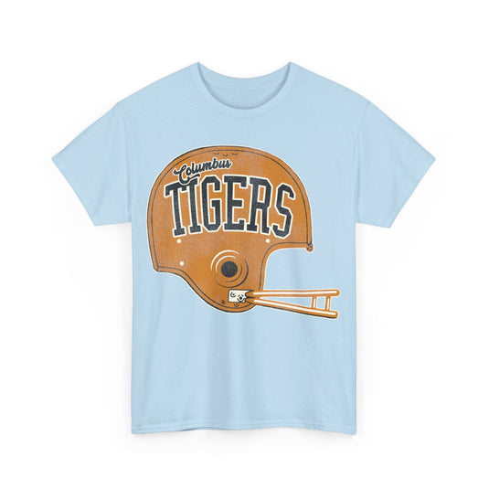 Columbus Tigers Retro Nostalgic Football T-shirt