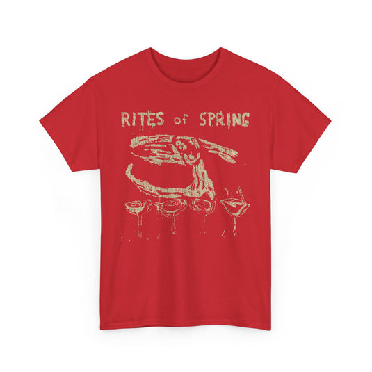 Rites of Spring 1985 Music Rock Band T-shirt