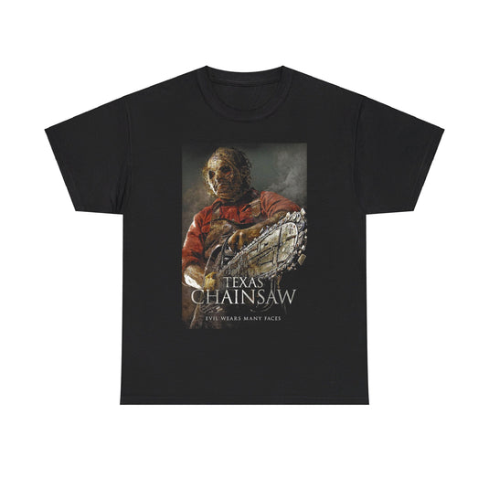 Texas Chainsaw Massacre Leatherface Horror Movie T-shirt