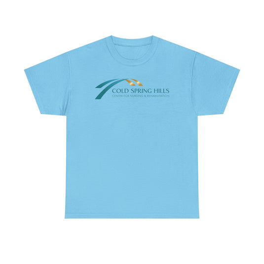 Cold Spring Hills T-Shirt Nursing Rehabilitation Bankrupt Company Logo Tee