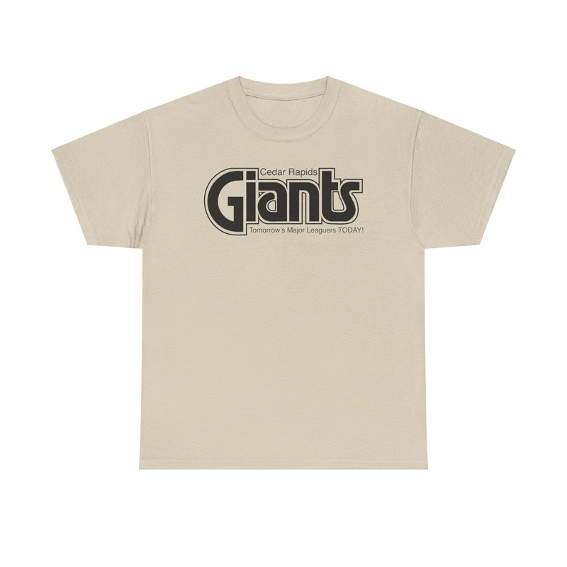 Load image into Gallery viewer, Cedar Rapids Iowa Giants Midwest League Baseball &#39;75-79 T-shirt
