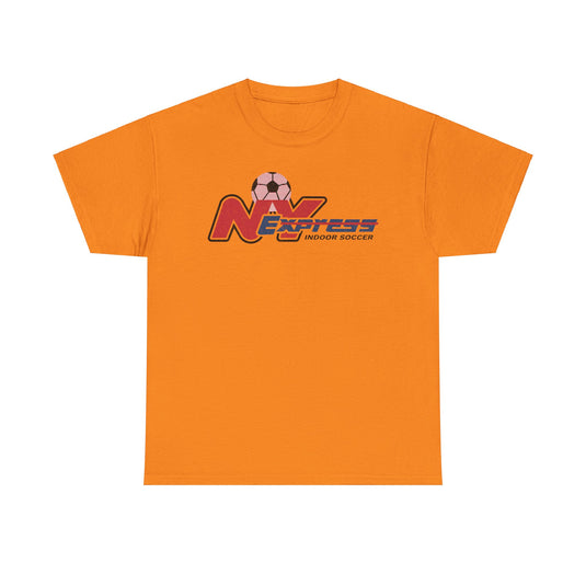 New York Express Major Indoor Soccer League 1986-1987 T-shirt