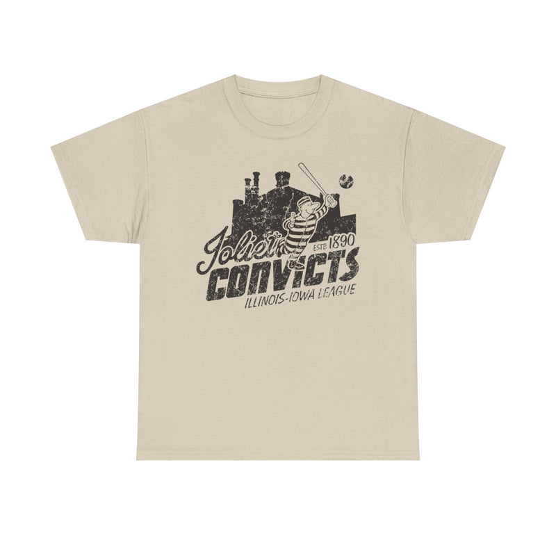 Load image into Gallery viewer, Joliet Convicts Est 1890 Illinois Baseball T-shirt
