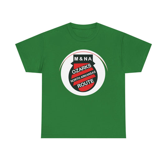 Missouri Arkansas Ozarks North Arkansas Route Railroad Logo T-Shirt