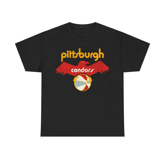 Pittsburgh Condors ABA Basketball Team Nostalgic Retro T-shirt