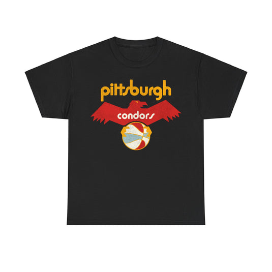 Pittsburgh Condors ABA Basketball Team Nostalgic Retro T-shirt