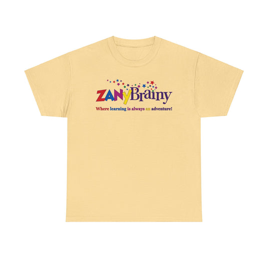 Zany Brainy Store Logo T-Shirt: “Where Learning Is Always an Adventure”