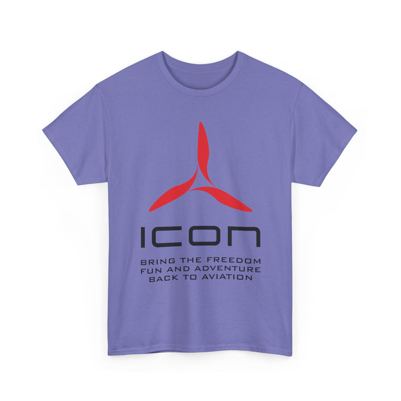 Load image into Gallery viewer, ICON Aircraft Defunct Aviation T-Shirt Fun Adventure Freedom Flying Pilot Tee
