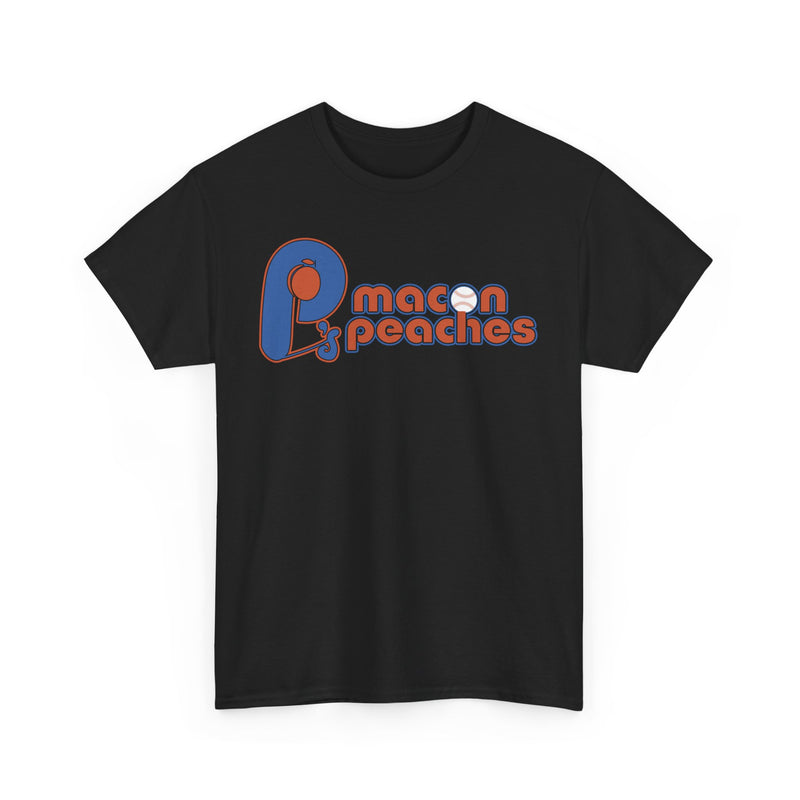 Load image into Gallery viewer, Macon Peaches Georgia South Atlantic League Baseball 1980-1982 T-shirt
