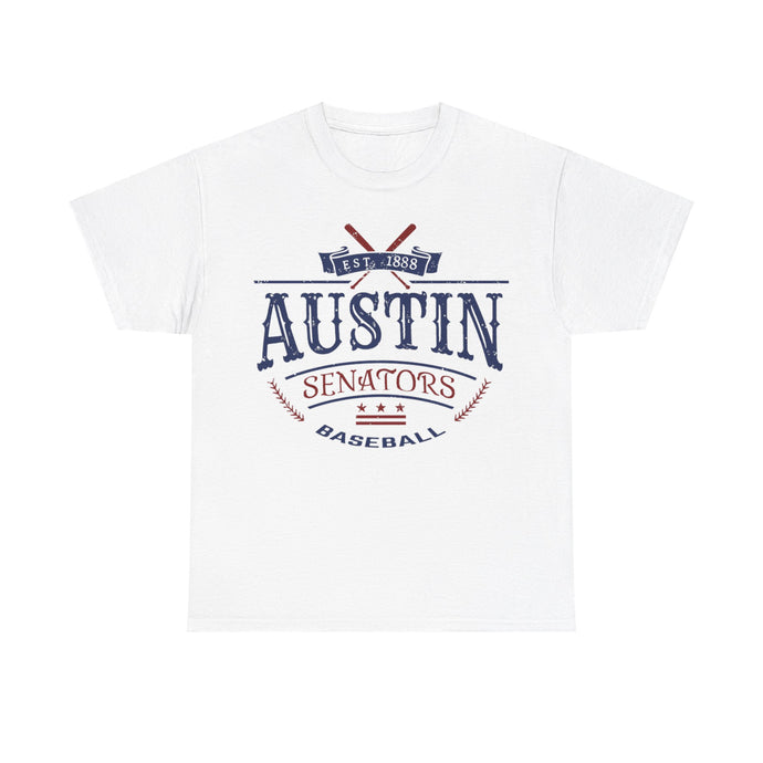 Austin Senators Est 1888 Texas Baseball T-shirt