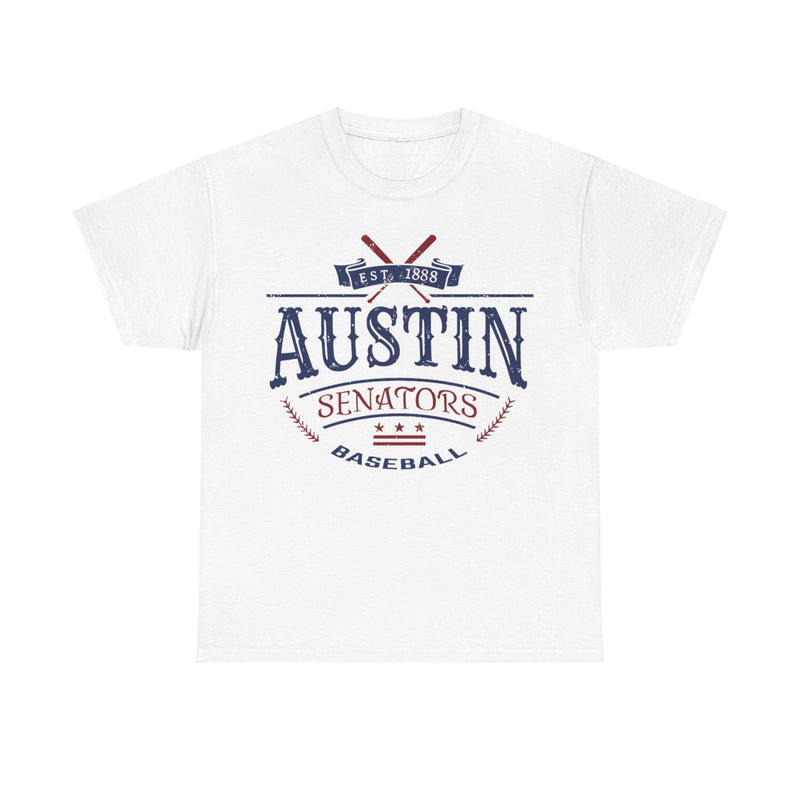 Load image into Gallery viewer, Austin Senators Est 1888 Texas Baseball T-shirt
