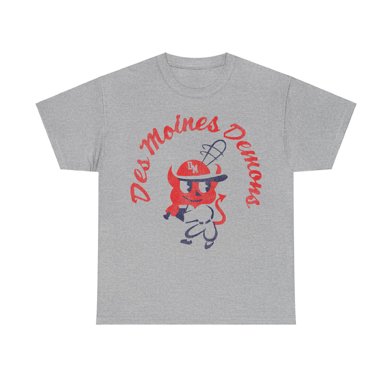 Load image into Gallery viewer, Des Moines Demons Nostalgic Retro Baseball Team T-shirt
