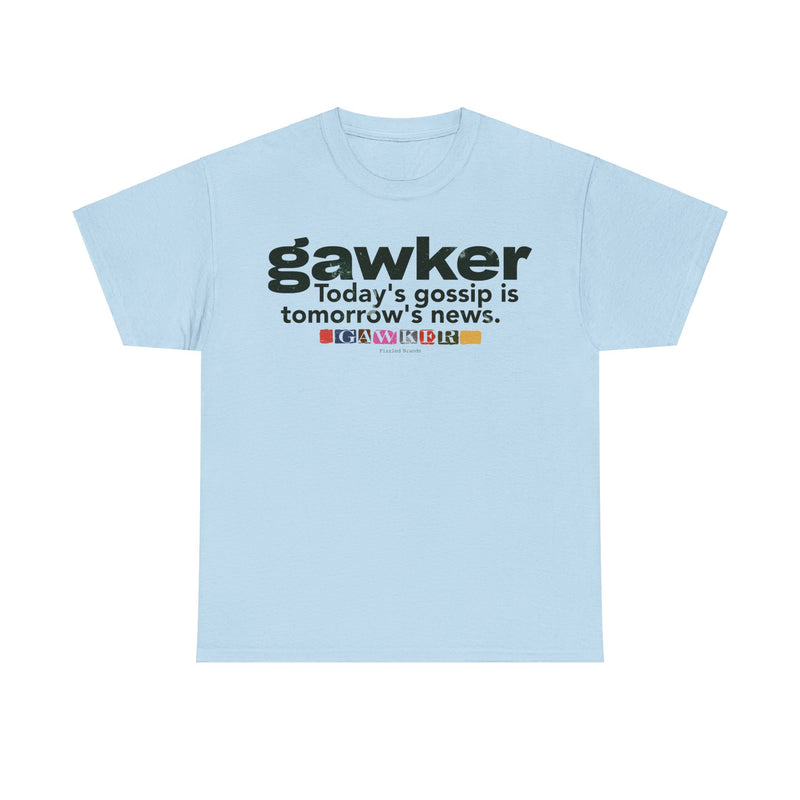 Load image into Gallery viewer, Gawker Todays Gossip Is Tomorrows News Retro Nostalgic Internet T-shirt
