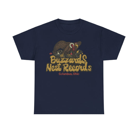 Buzzards Nest Records 1976 Colombis Ohio Nostalgic T-shirt