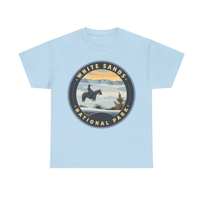 Load image into Gallery viewer, White Sands National Park New Mexico Round Logo T-shirt
