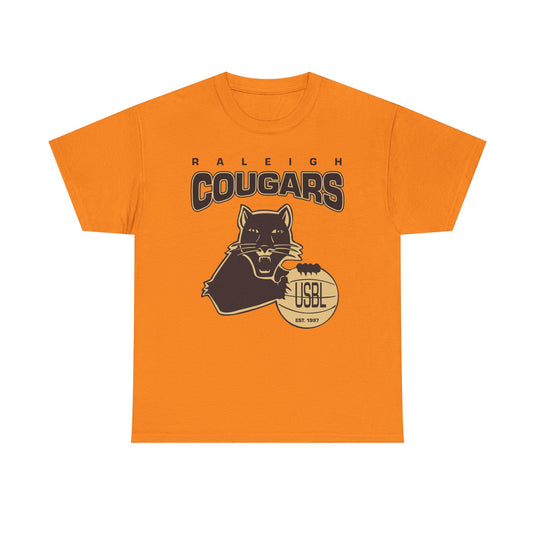 Raleigh Cougars North Carolina Basketball 1997-1999 T-shirt