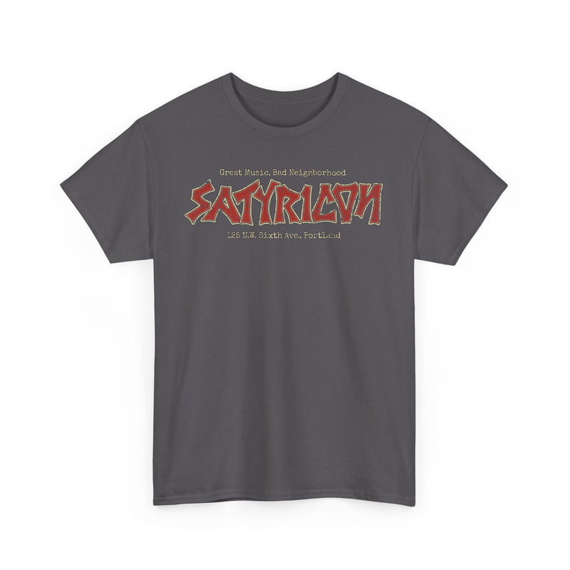 Load image into Gallery viewer, Satyricon Portland Oregon 1983 Nightclub Punk Rock Dance T-shirt
