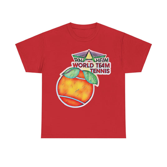 Anaheim Oranges California World Team Tennis T-shirt