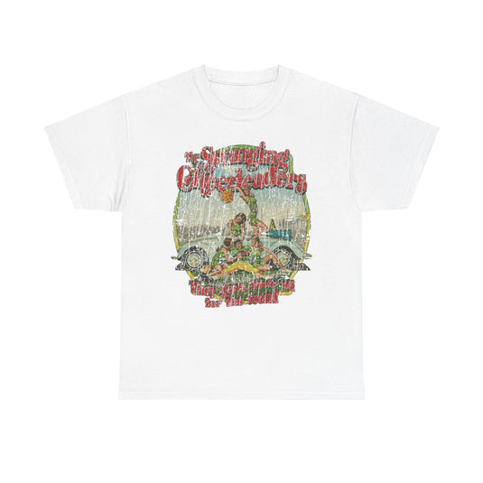 The Swinging Cheerleaders 1974 College Cheerleading Movie T-shirt