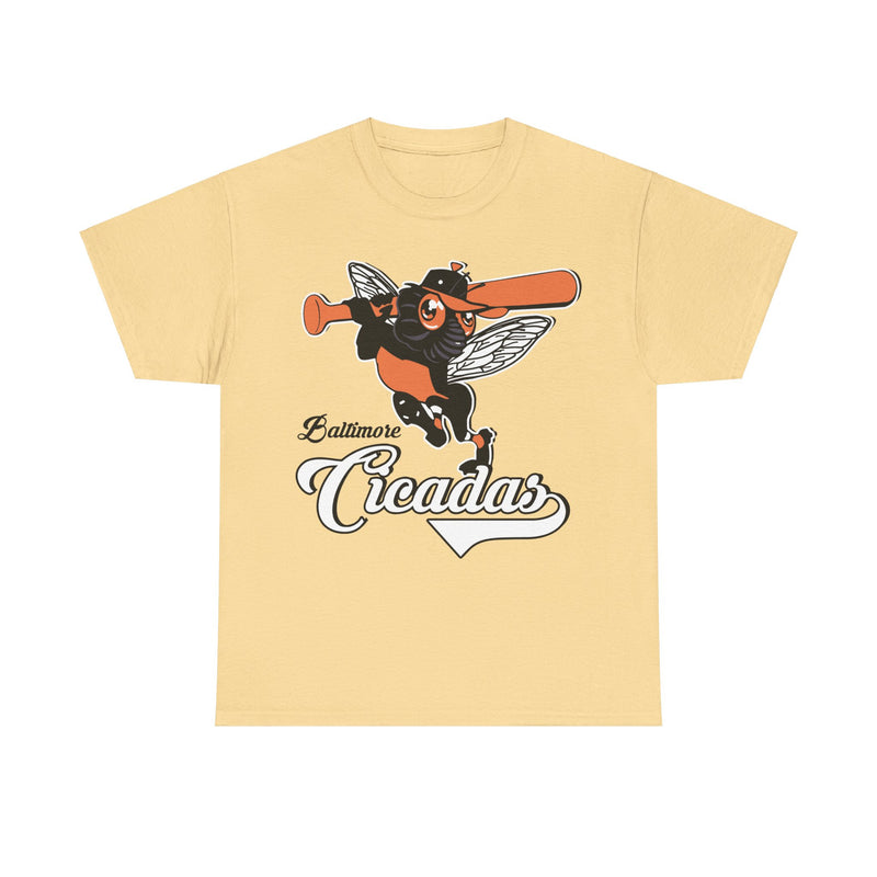 Load image into Gallery viewer, Baltimore Cicadas Baseball Team Nostalgic Retro T-shirt
