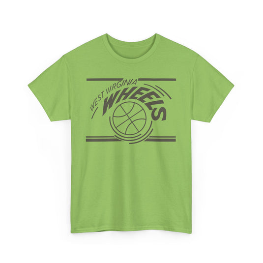 West Virginia Wheels Basketball 1978 All-American Alliance T-shirt
