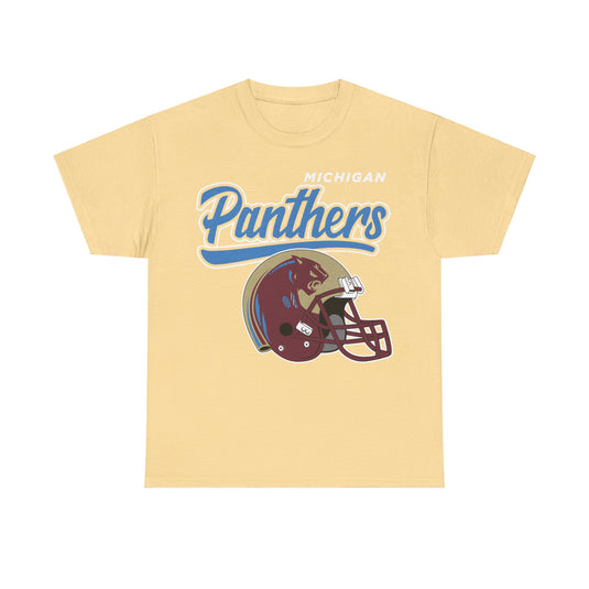 Michigan Panthers Football Team T-shirt