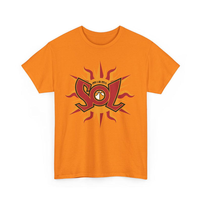 Load image into Gallery viewer, Miami Sol Womens National Basketball 2000-2002 Florida T-shirt
