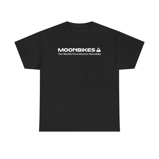 MoonBikes T-Shirt Bankrupt Electric Snowbike Company Defunct Logo Tee