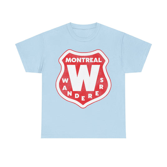 Montreal Wanderers Logo Hockey Team T-shirt